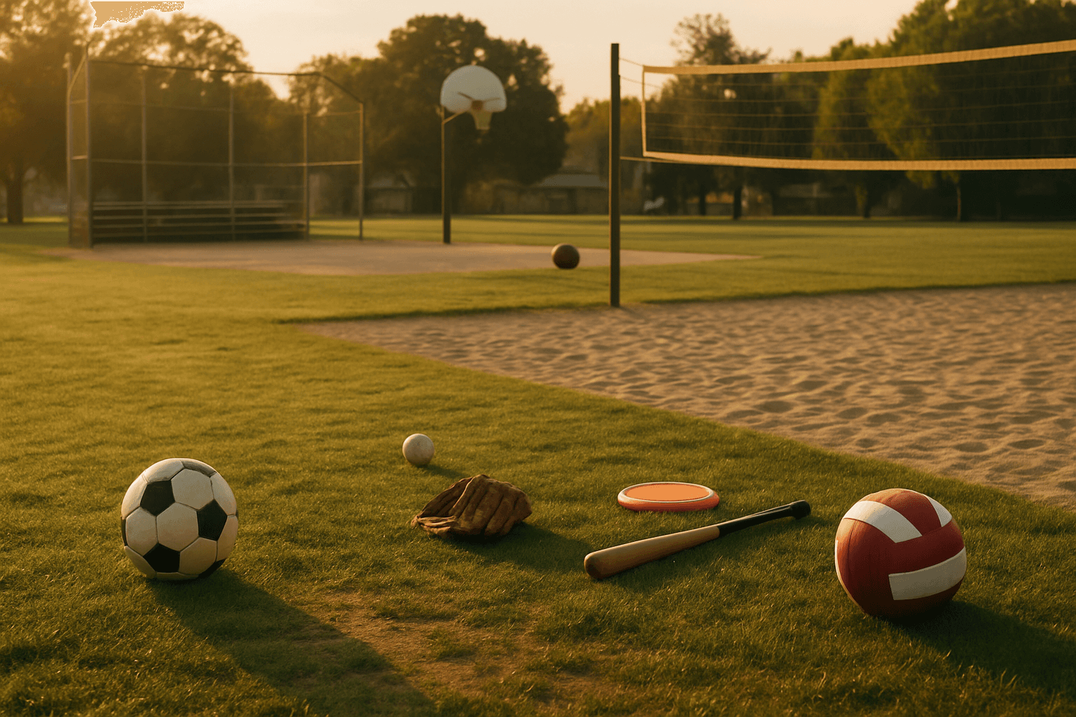 Adults in their next chapter of life sharing a relaxed game on an outdoor court, smiling and high‑fiving after a play under late afternoon light.