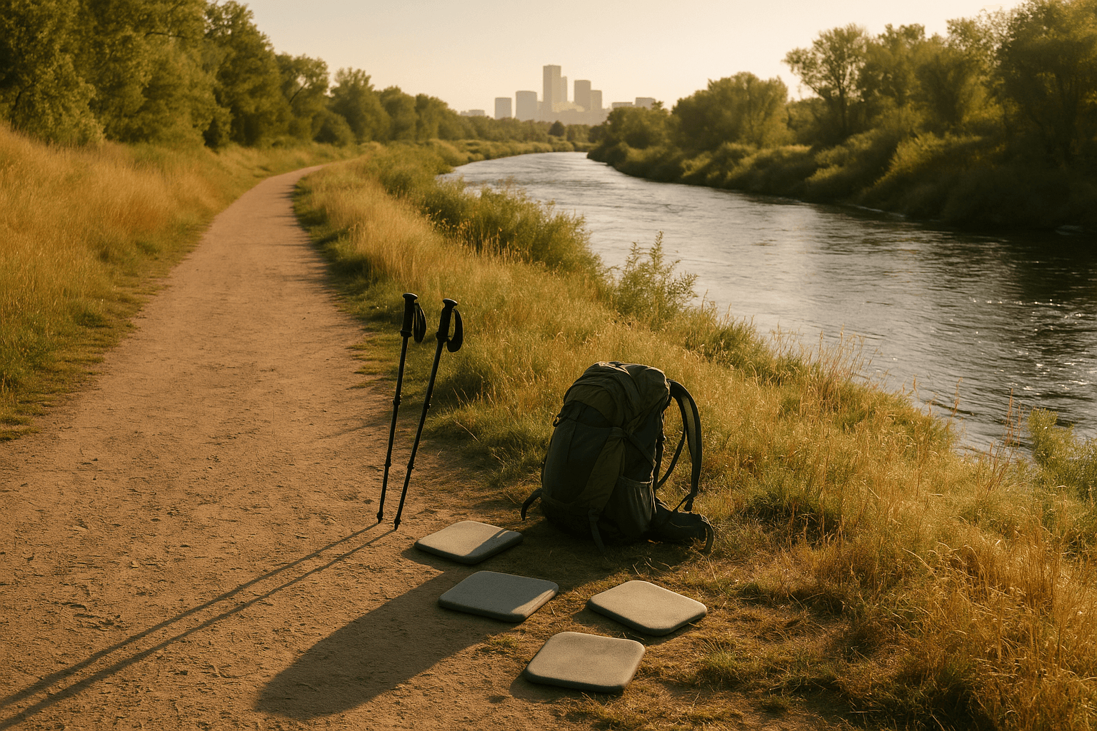 Nature/ Connection Walk event — The wide view scene