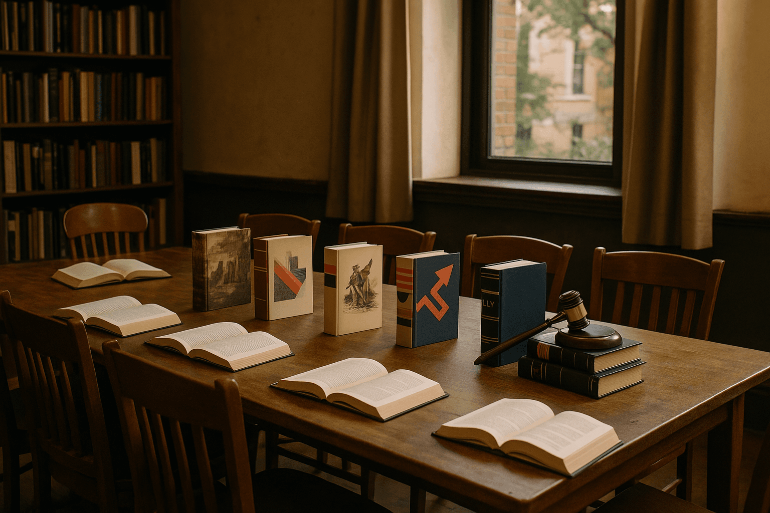 History, Politics and Law Book Club — The wide view scene