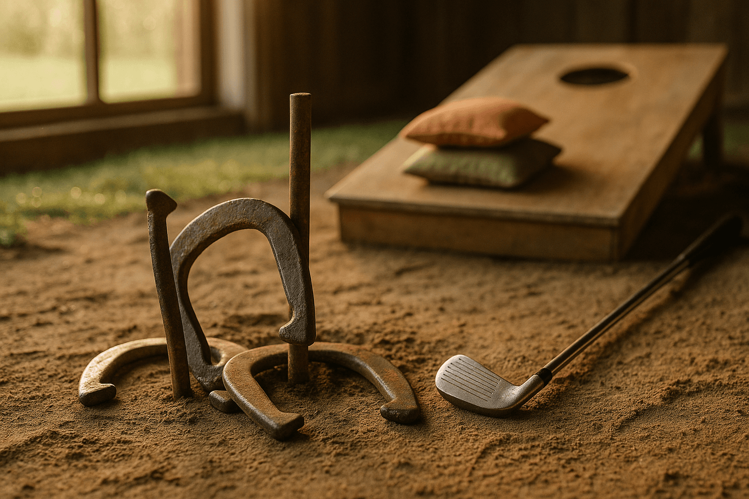 Horseshoes & cornhole events — Golf & Precision Sports